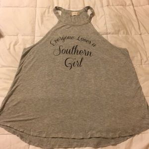 Alter’d State super soft grey halter top